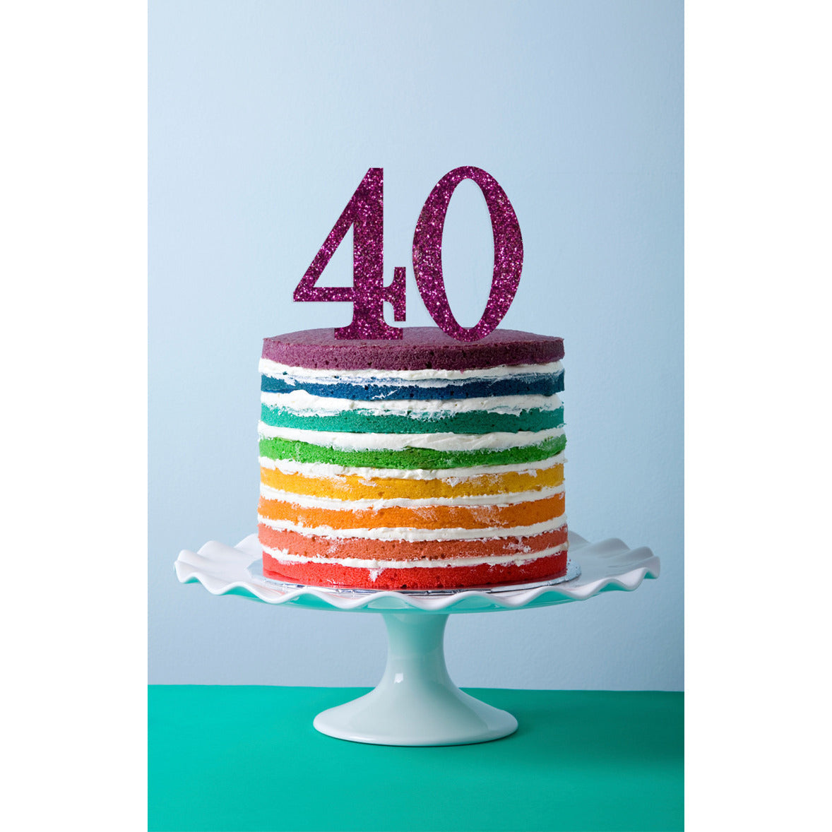 Age Number Birthday Cake Topper - Wedding Decor Gifts