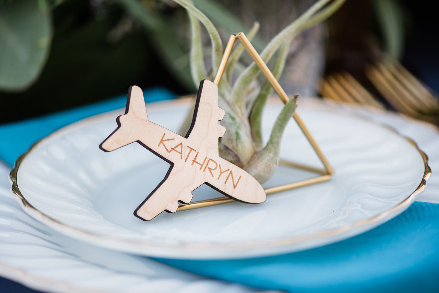 Airplane Place Cards - Wedding Decor Gifts