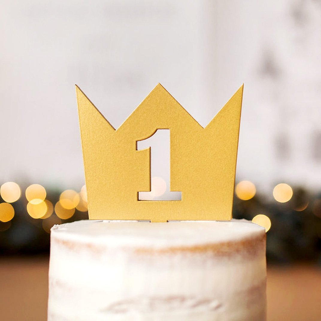 Crown Cake Topper - Wedding Decor Gifts