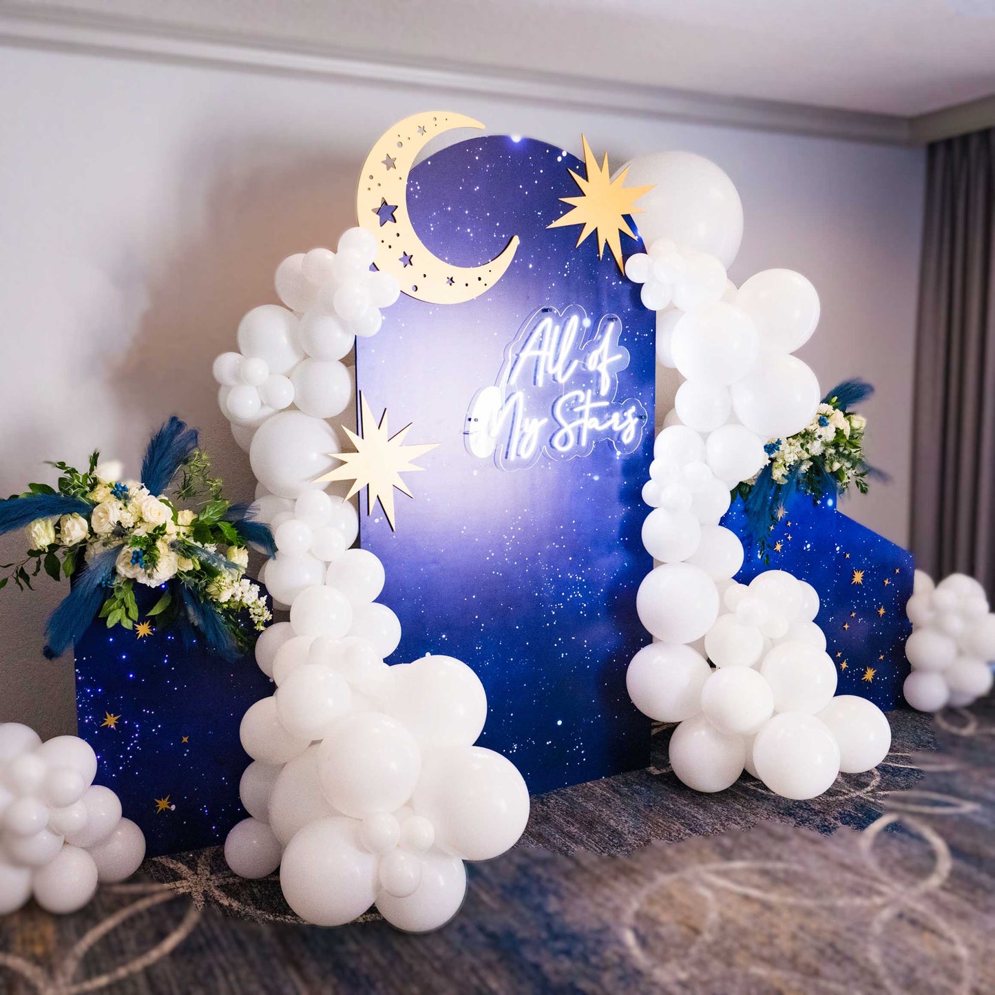 Celestial 4 Piece Lighted Backdrop