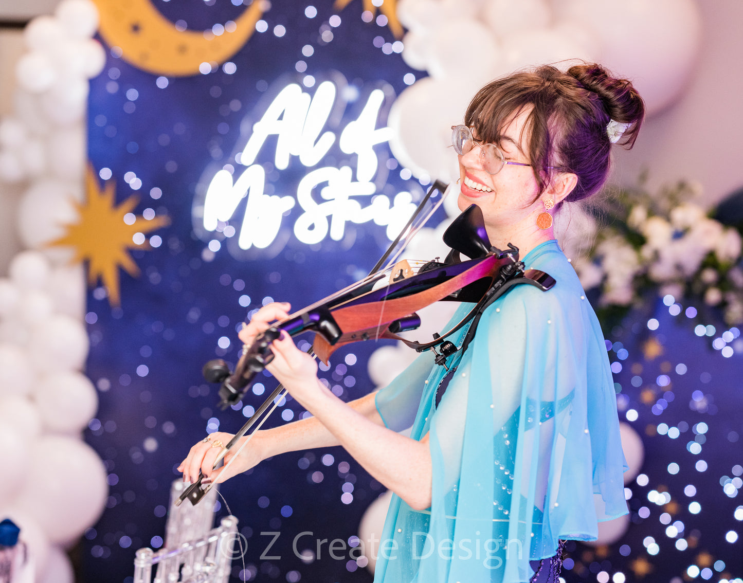 Celestial 4 Piece Lighted Backdrop