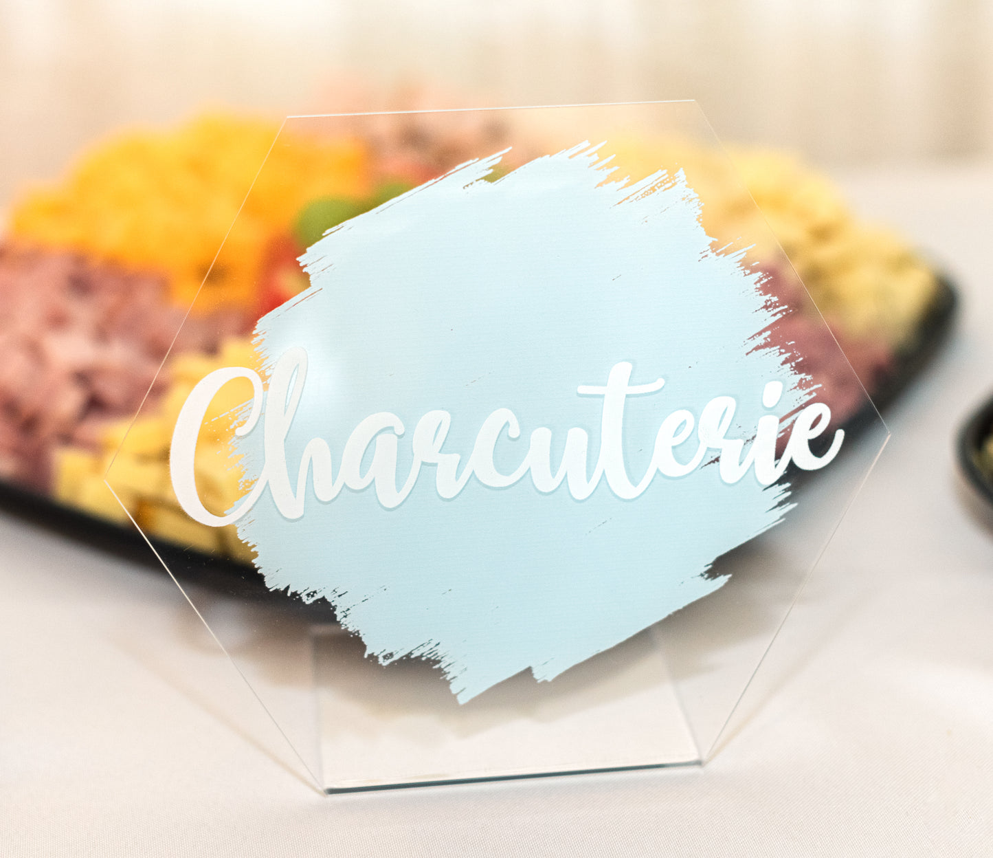 Food Name Sign Labels