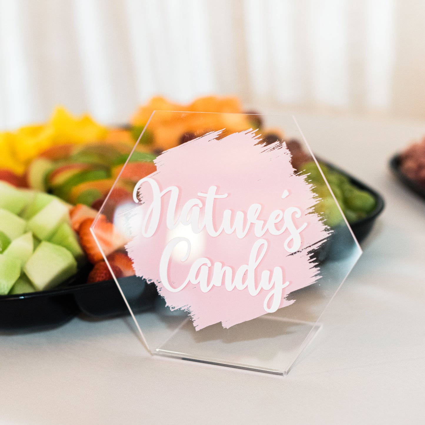 Food Name Sign Labels
