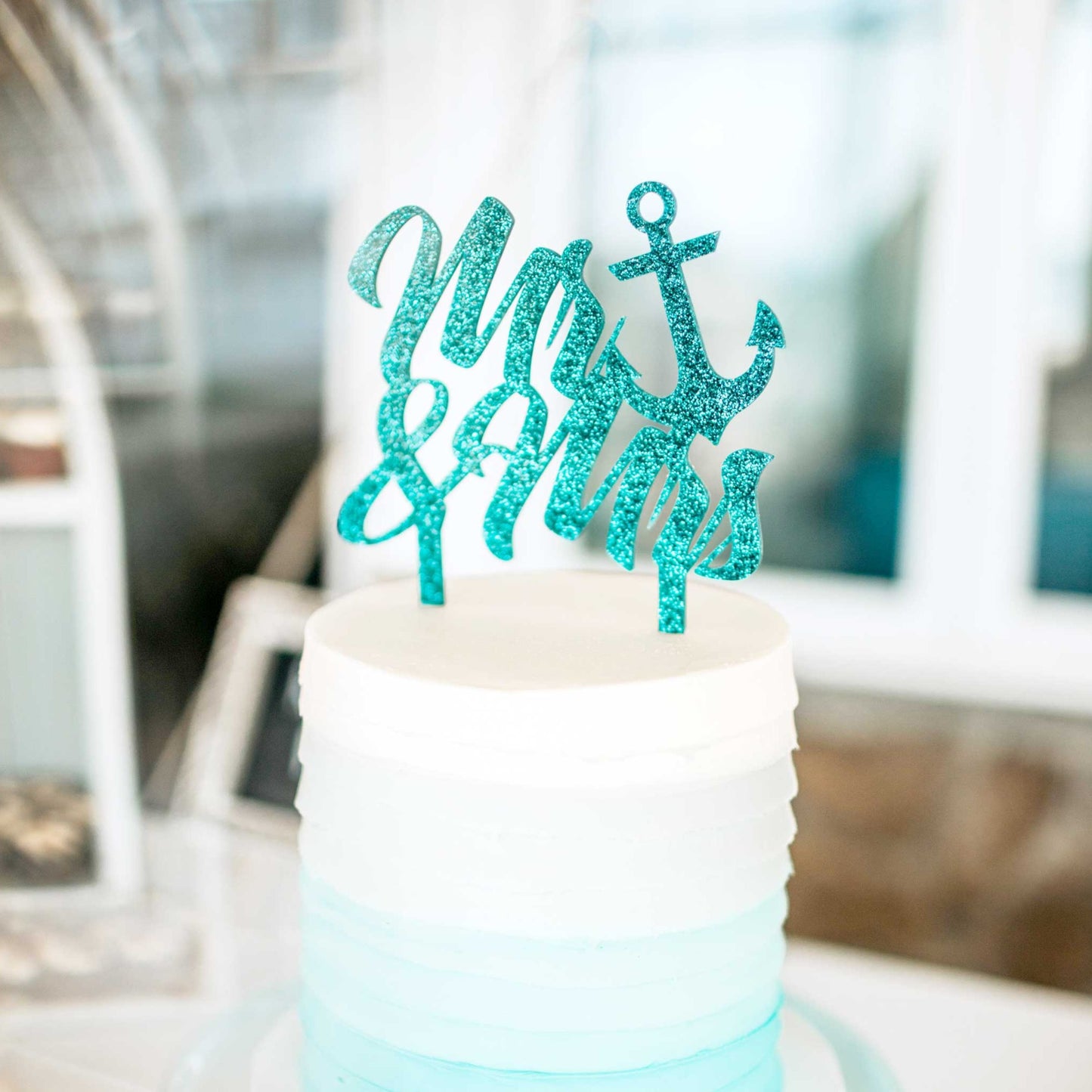 Nautical Wedding Cake Topper