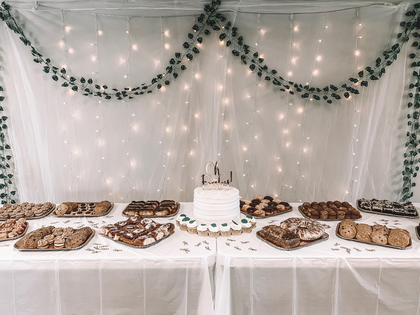 Oh Baby Shower Cake Topper