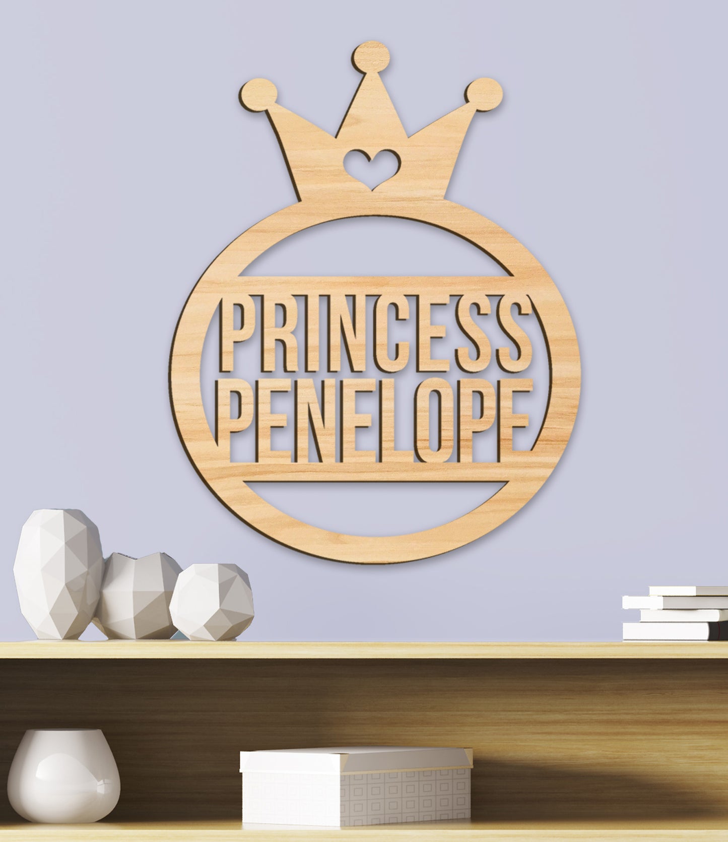 Princess Name Sign