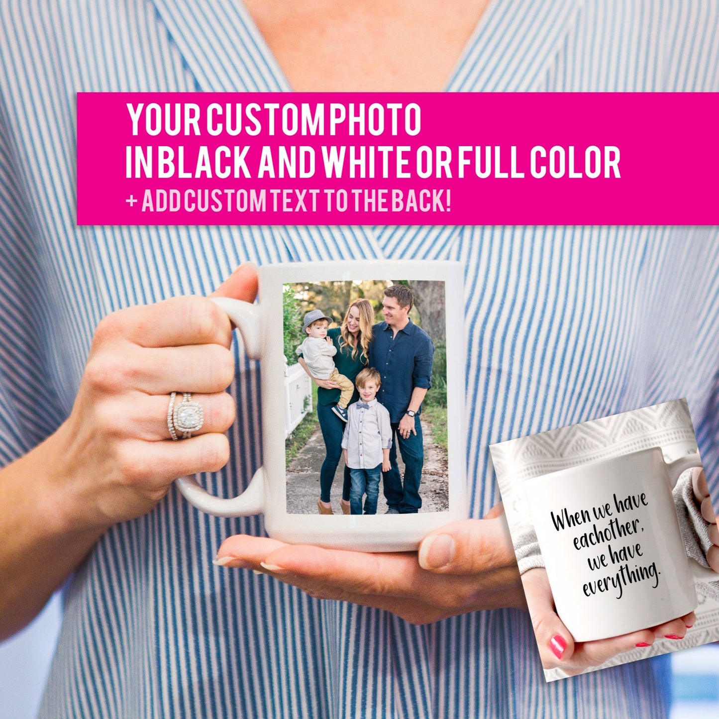 Custom Photo Coffee Mug
