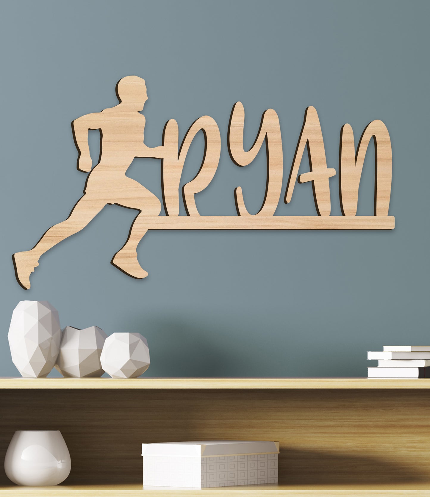 Running Name Sign