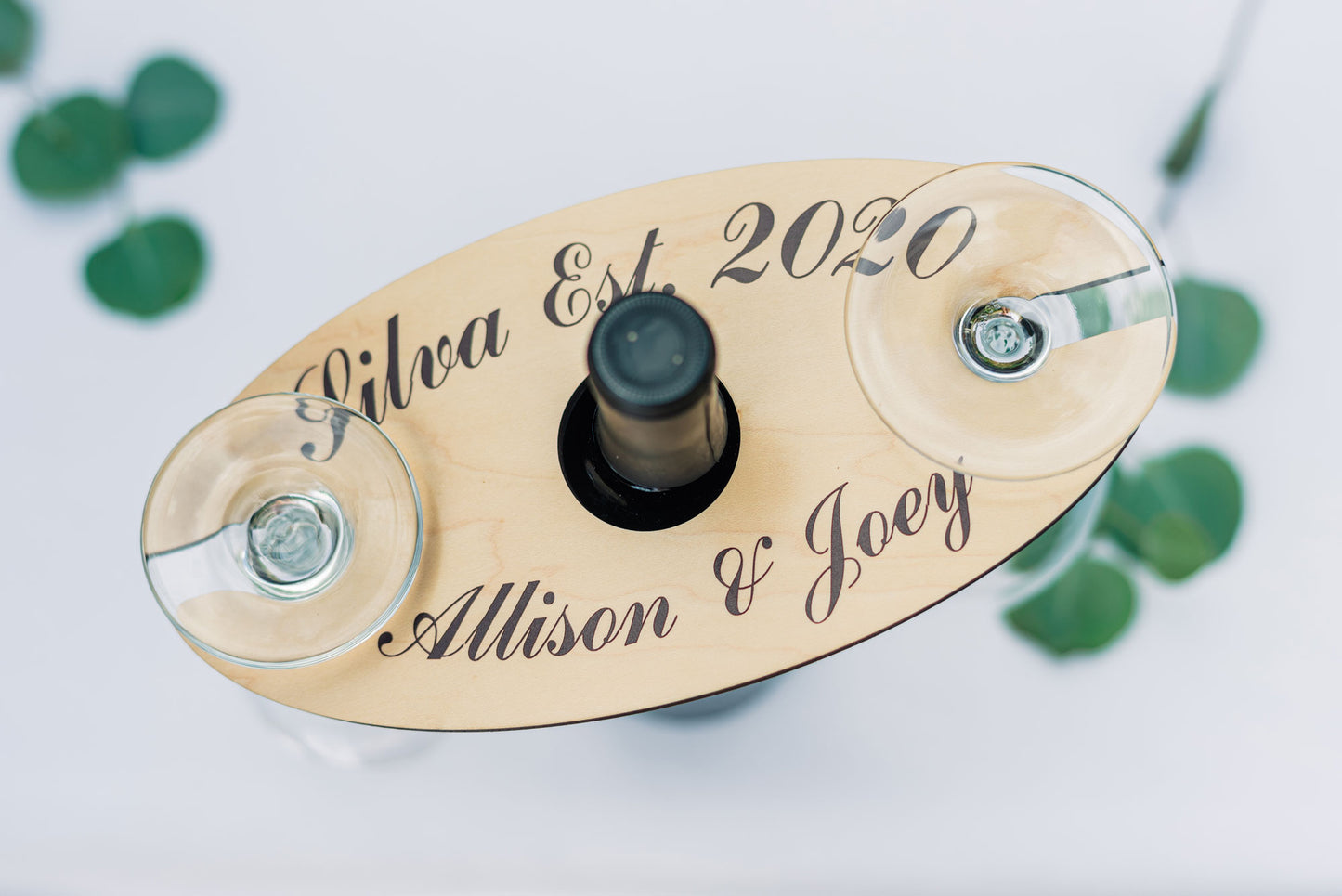 Personalized Wine Holder Gift