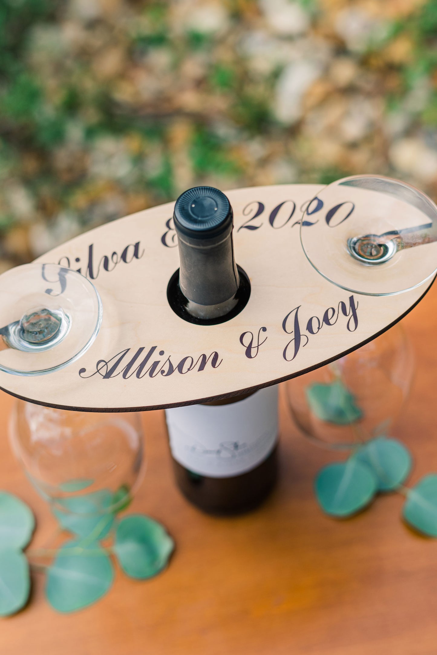 Personalized Wine Holder Gift