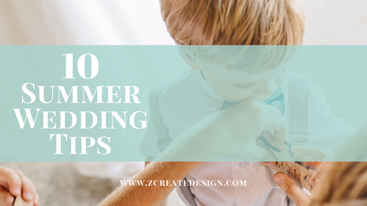 10 Summer Wedding Tips