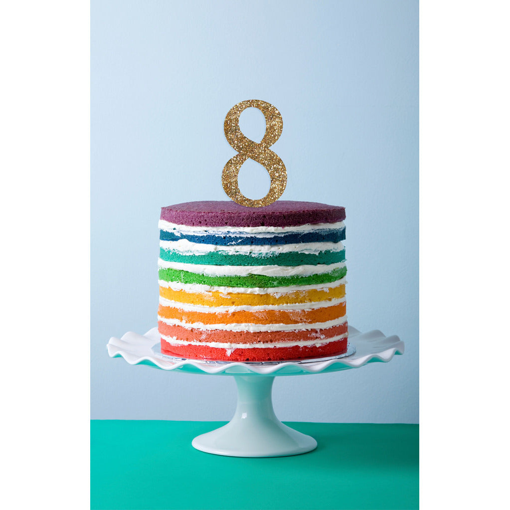 Age Number Birthday Cake Topper - Wedding Decor Gifts