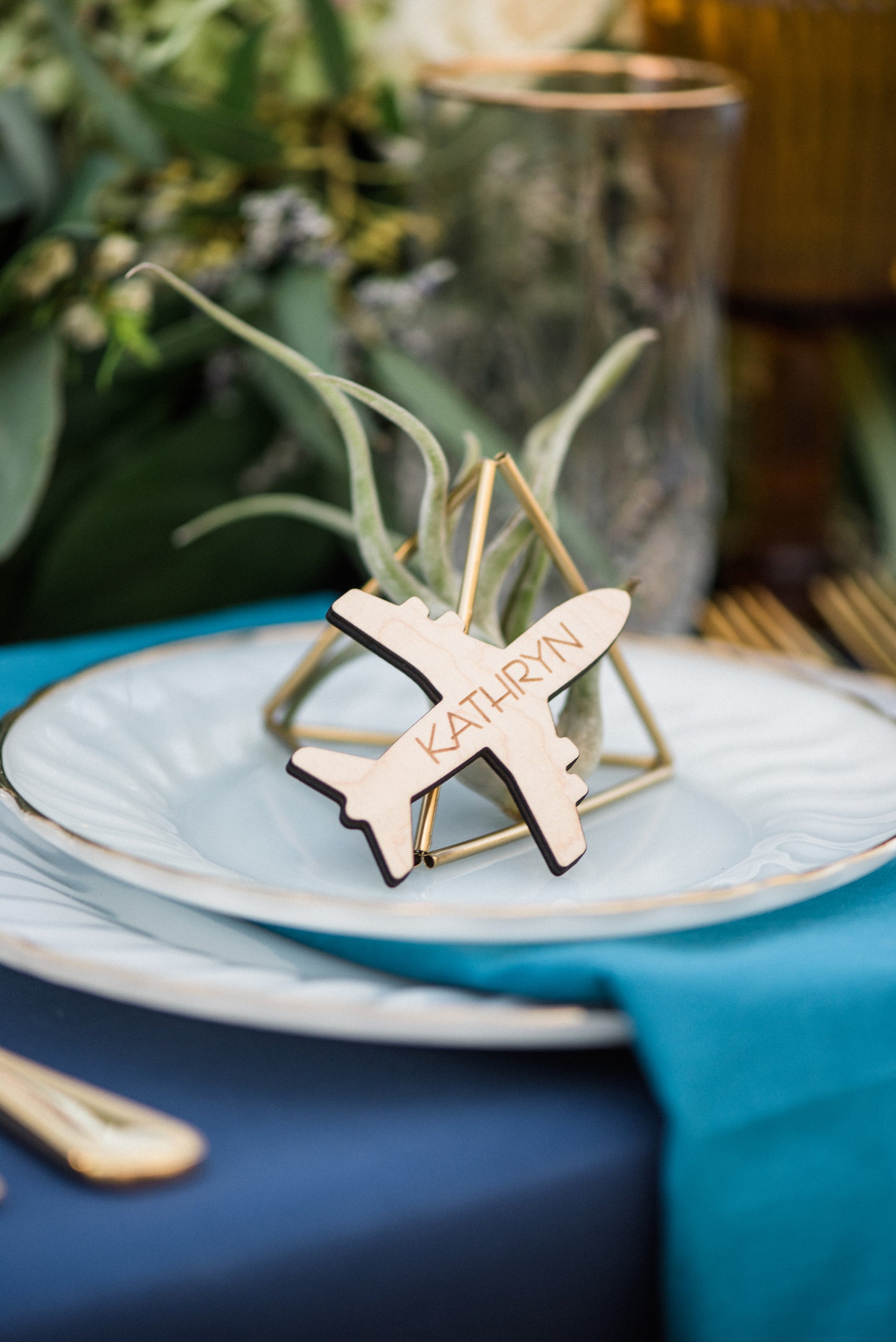 Airplane Place Cards - Wedding Decor Gifts