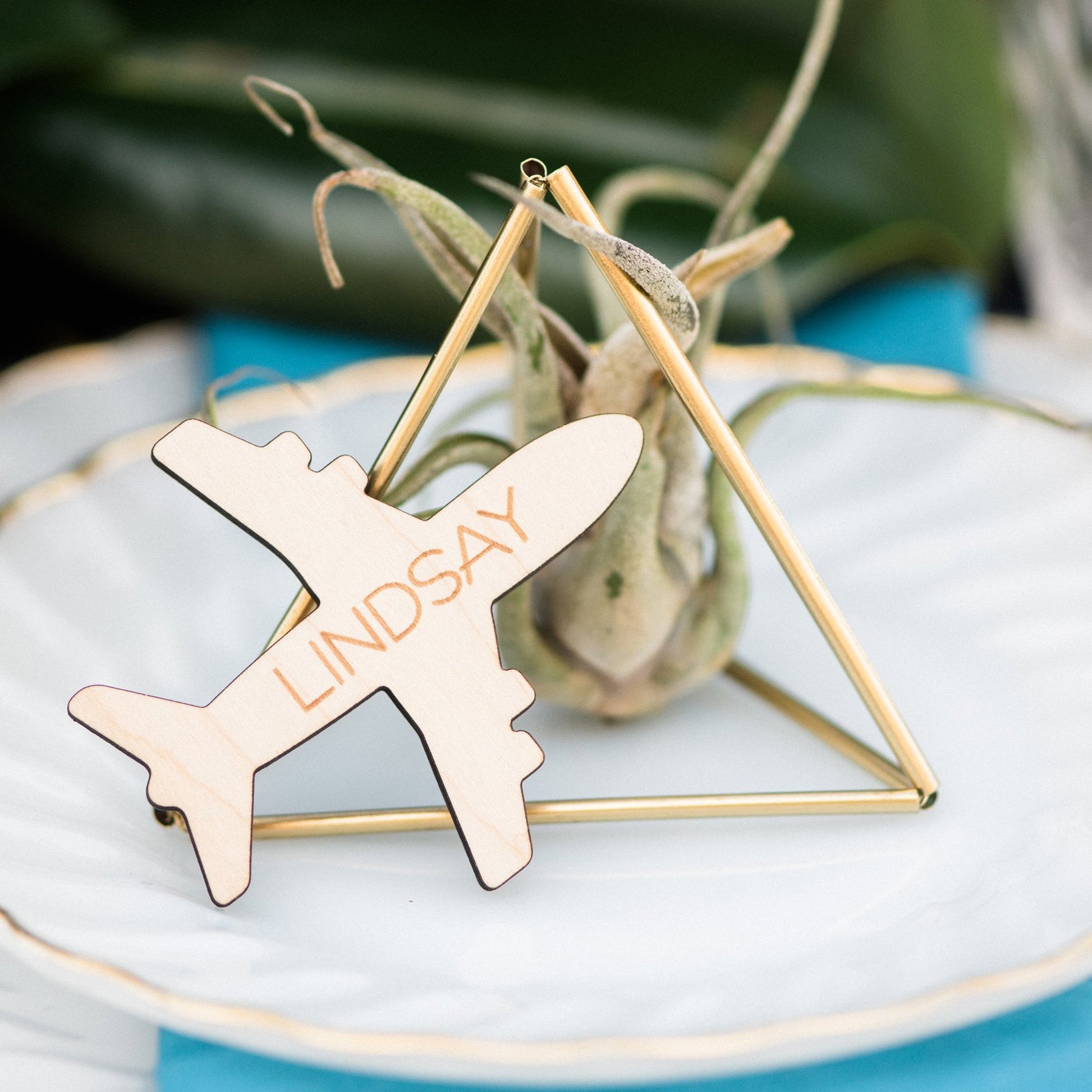 Airplane Place Cards - Wedding Decor Gifts