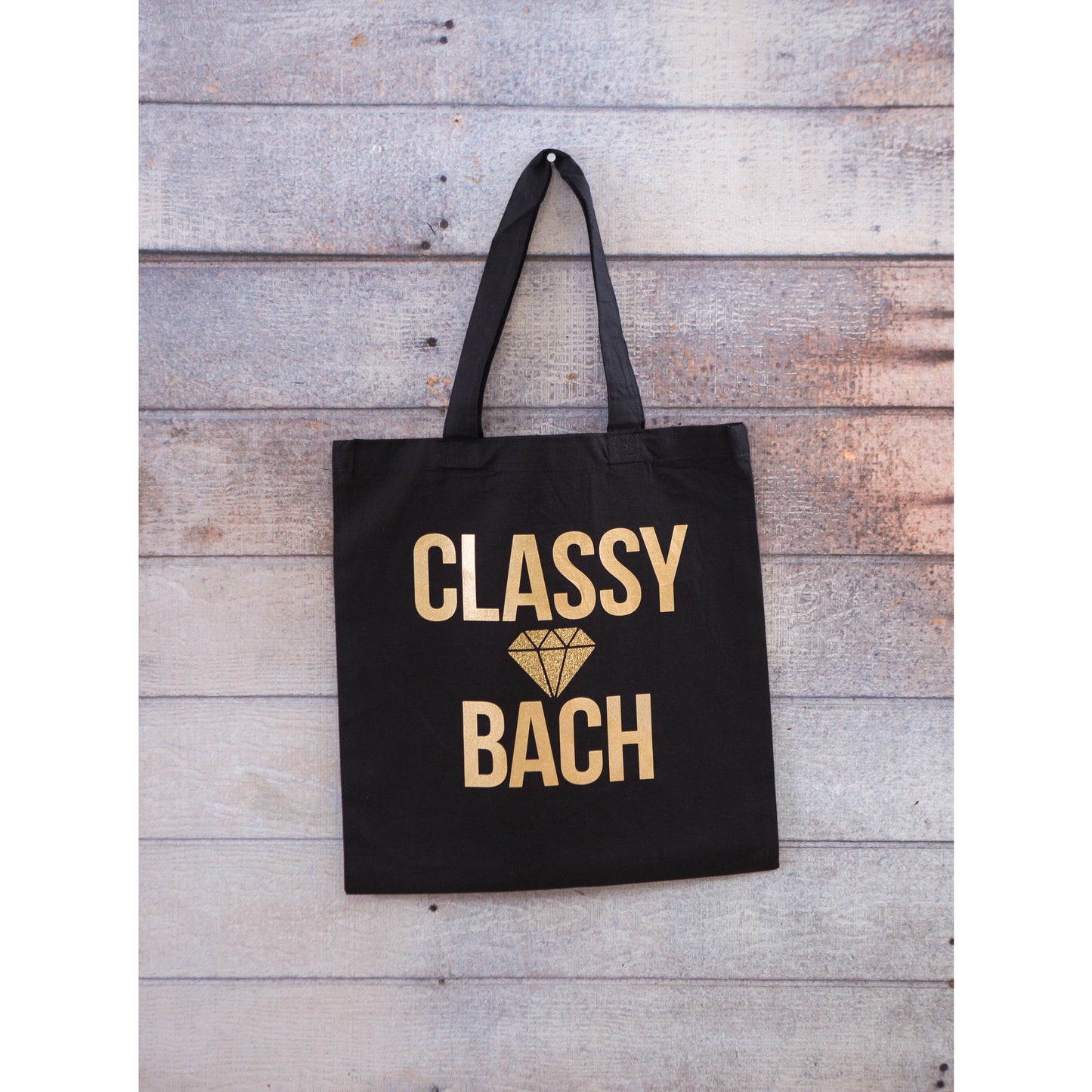 Bachelorette Tote Bag "Classy Bach"
