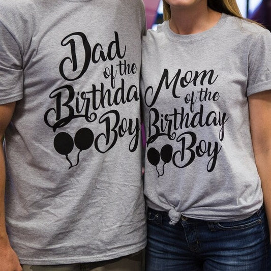 Birthday Shirts for Mom and Dad