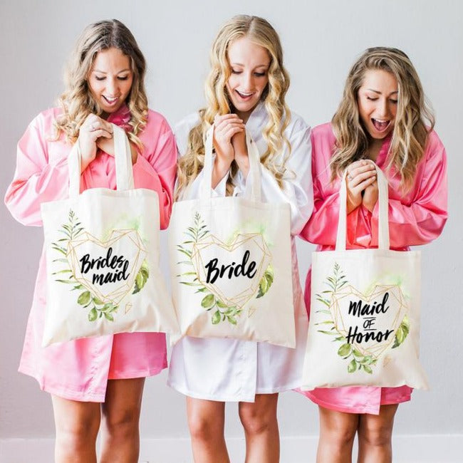 Wedding Bags for Bridesmaids and Bride - Wedding Decor Gifts