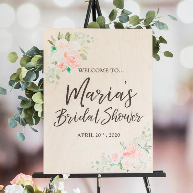 Bridal Shower Welcome Sign - Wedding Decor Gifts