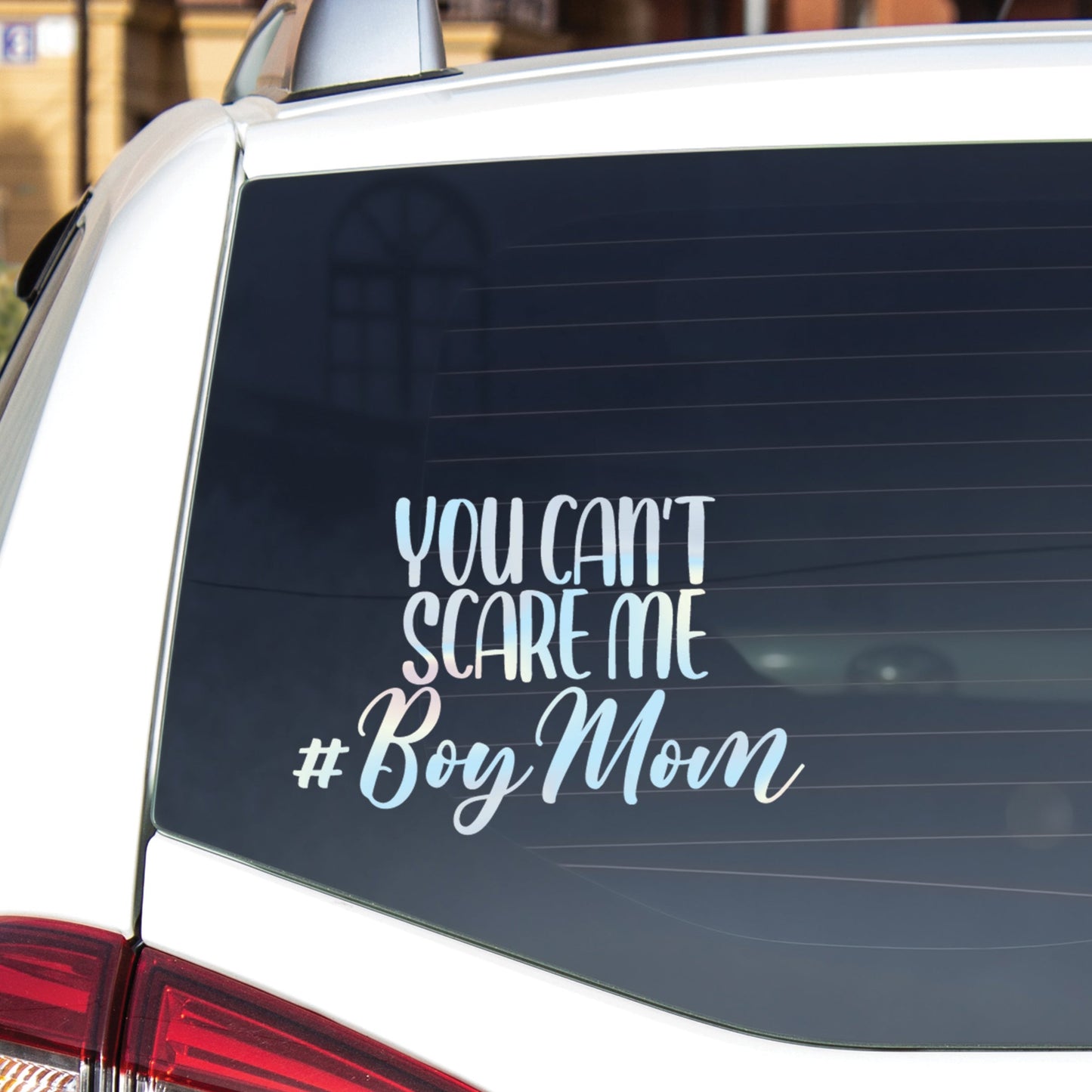 Funny Boy Mom Decal