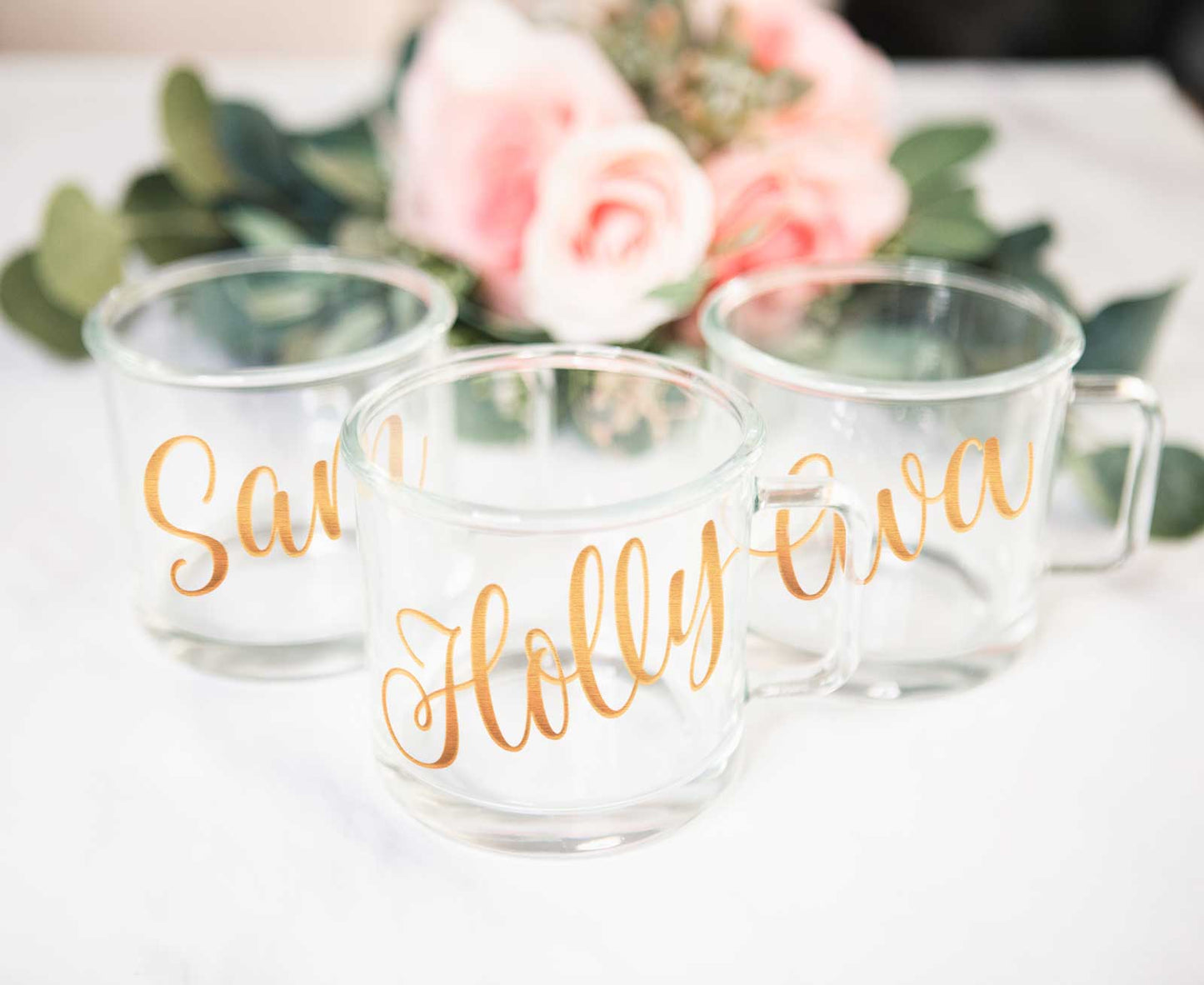 Modern Camping Mug with Name - Wedding Decor Gifts