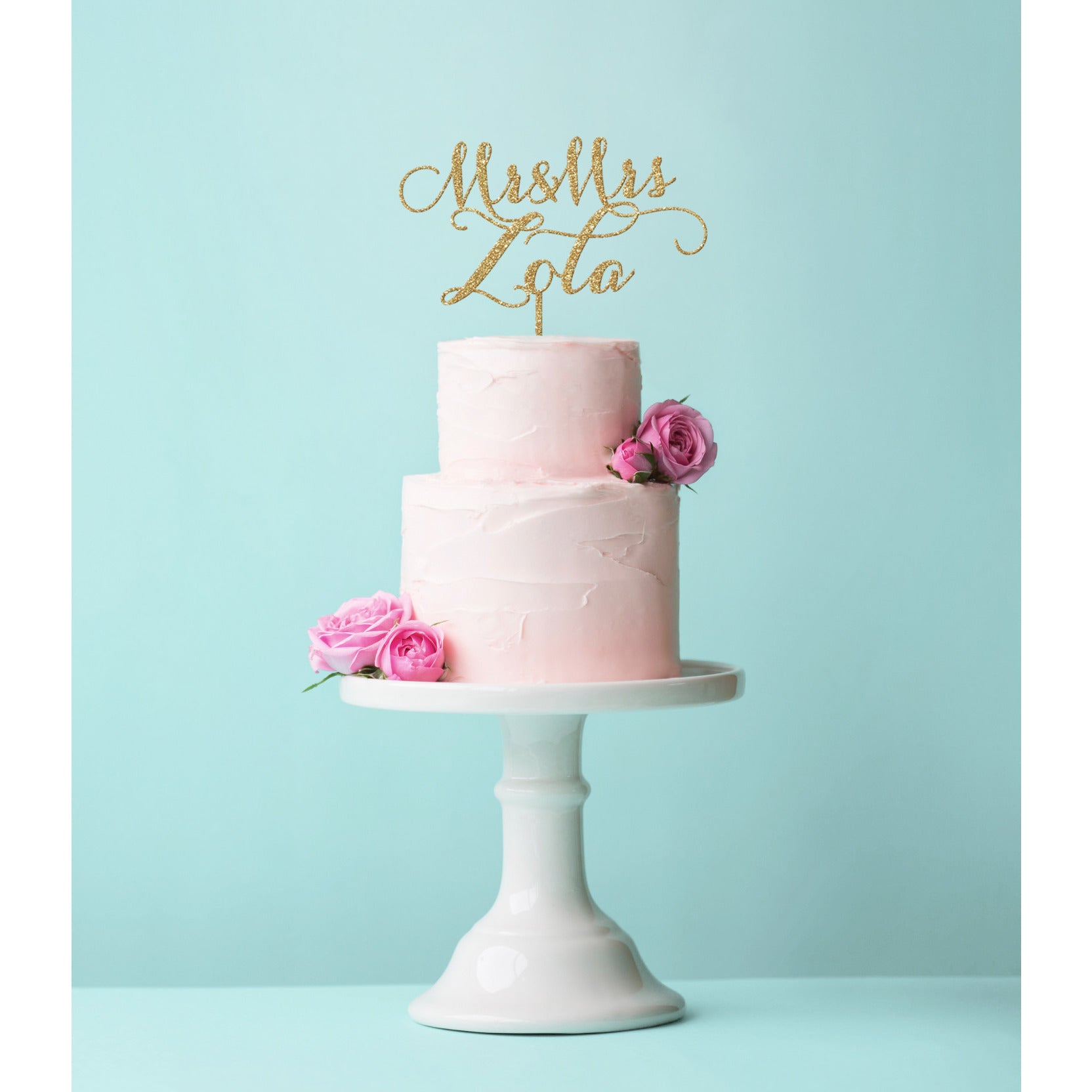 Personalized Wedding Cake Topper - Wedding Decor Gifts