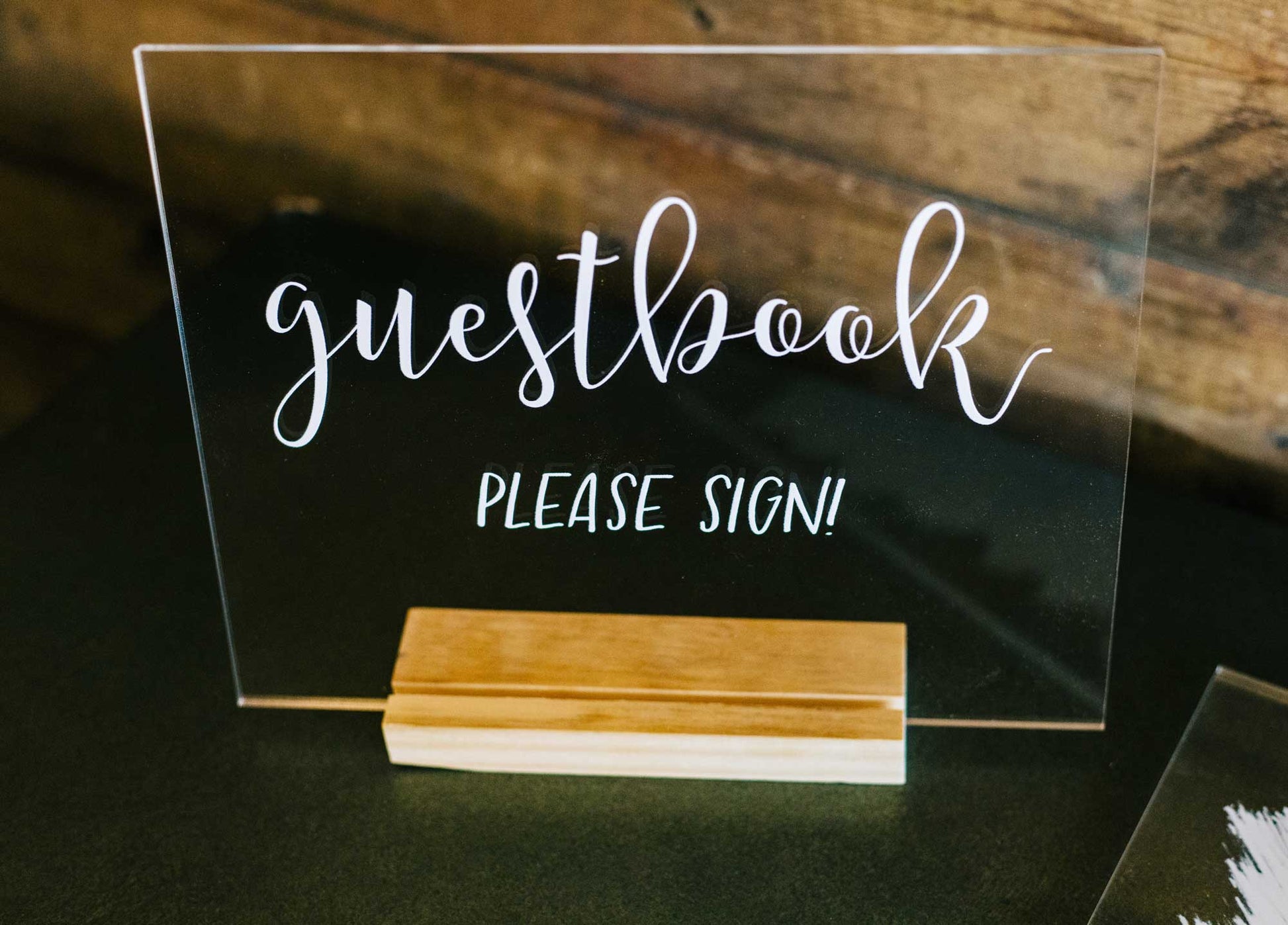 Guestbook Sign for Wedding - Wedding Decor Gifts
