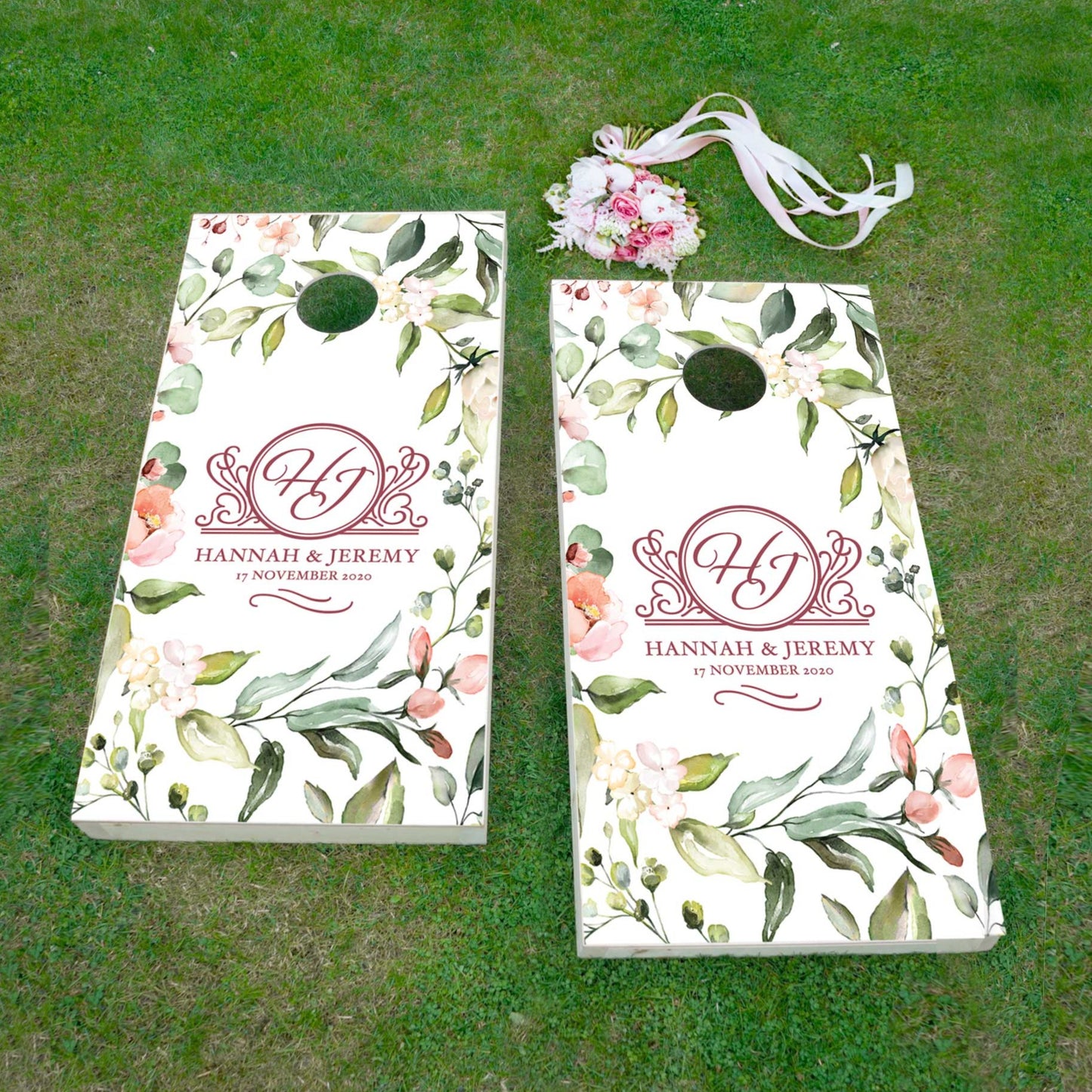 Wedding Cornhole Board Wraps - Wedding Decor Gifts