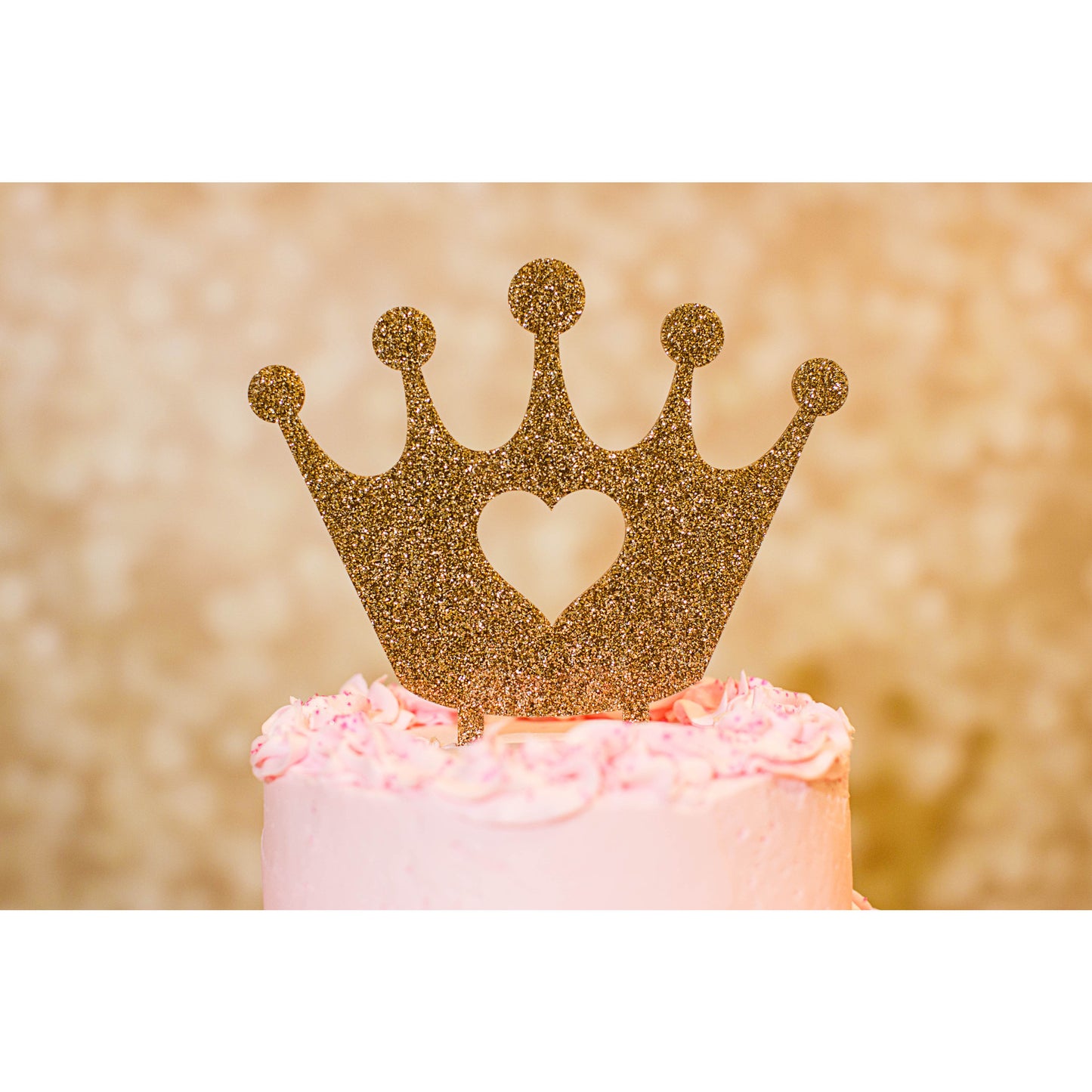 Crown Princess Cake Topper for Birthday - Wedding Decor Gifts