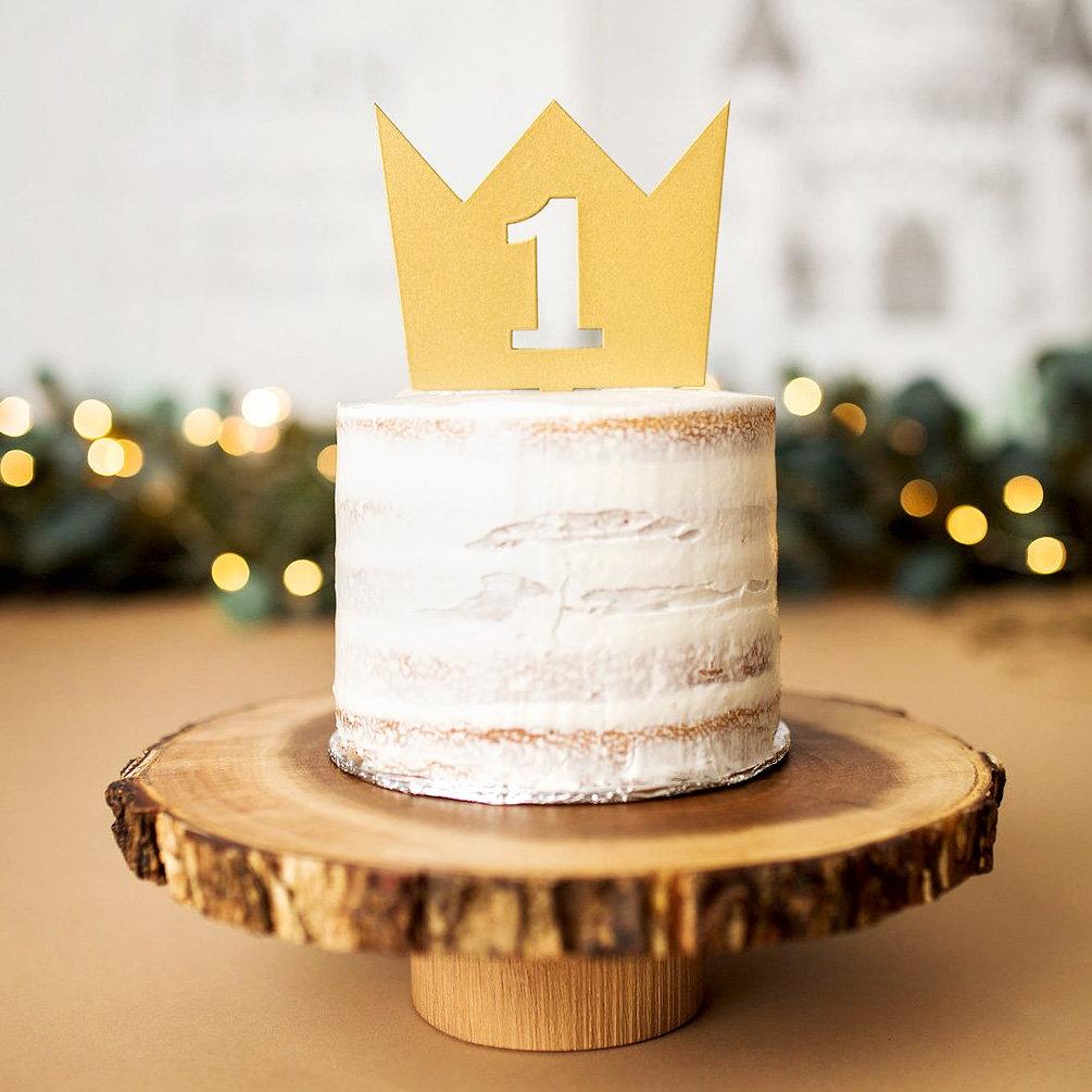 Crown Cake Topper - Wedding Decor Gifts