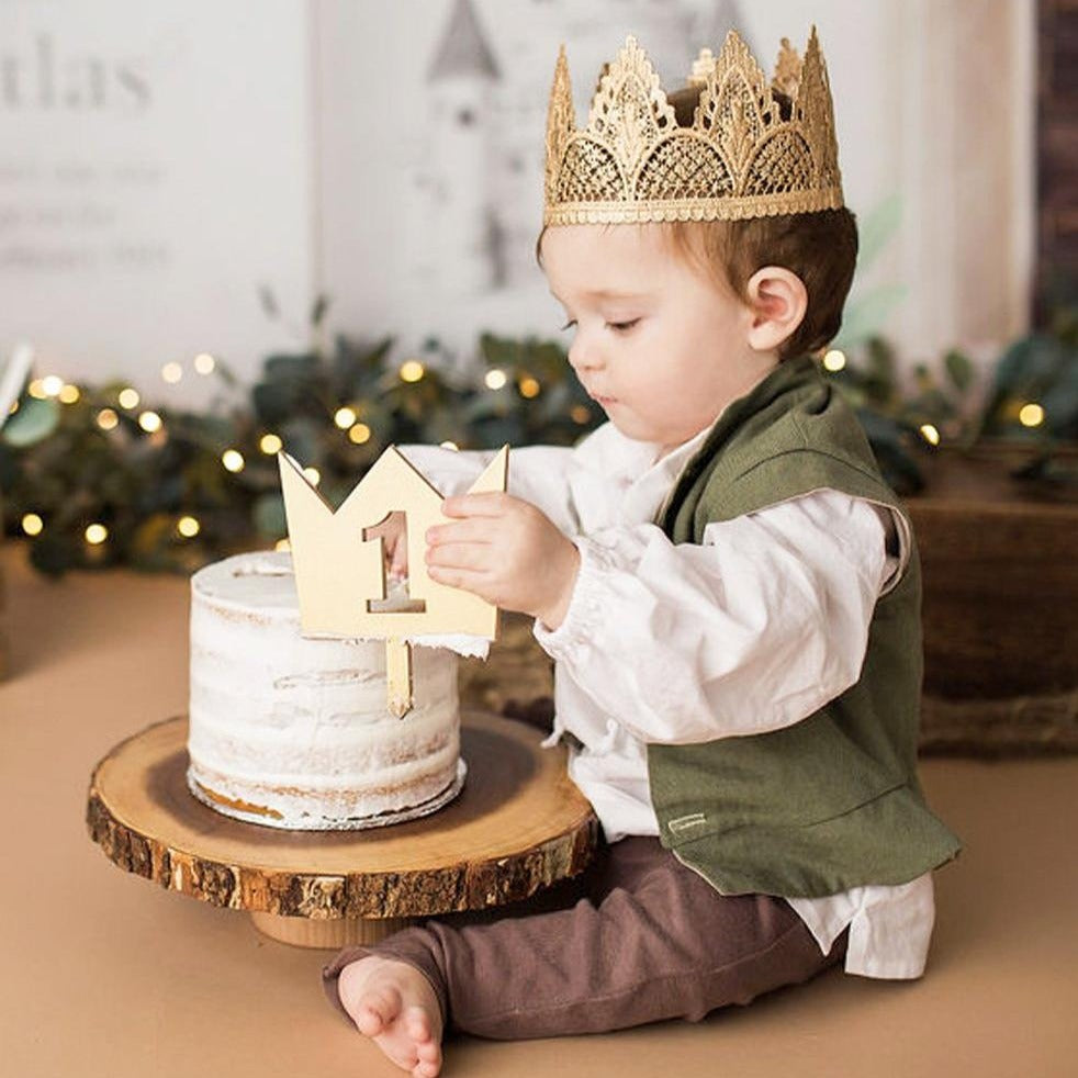 Crown Cake Topper - Wedding Decor Gifts