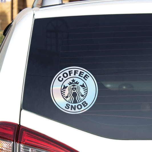 Coffee Snob Decal