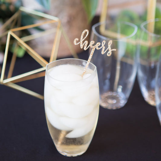 Party Stir Sticks "Cheers!" - Wedding Decor Gifts