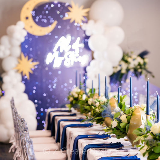 Celestial 4 Piece Lighted Backdrop