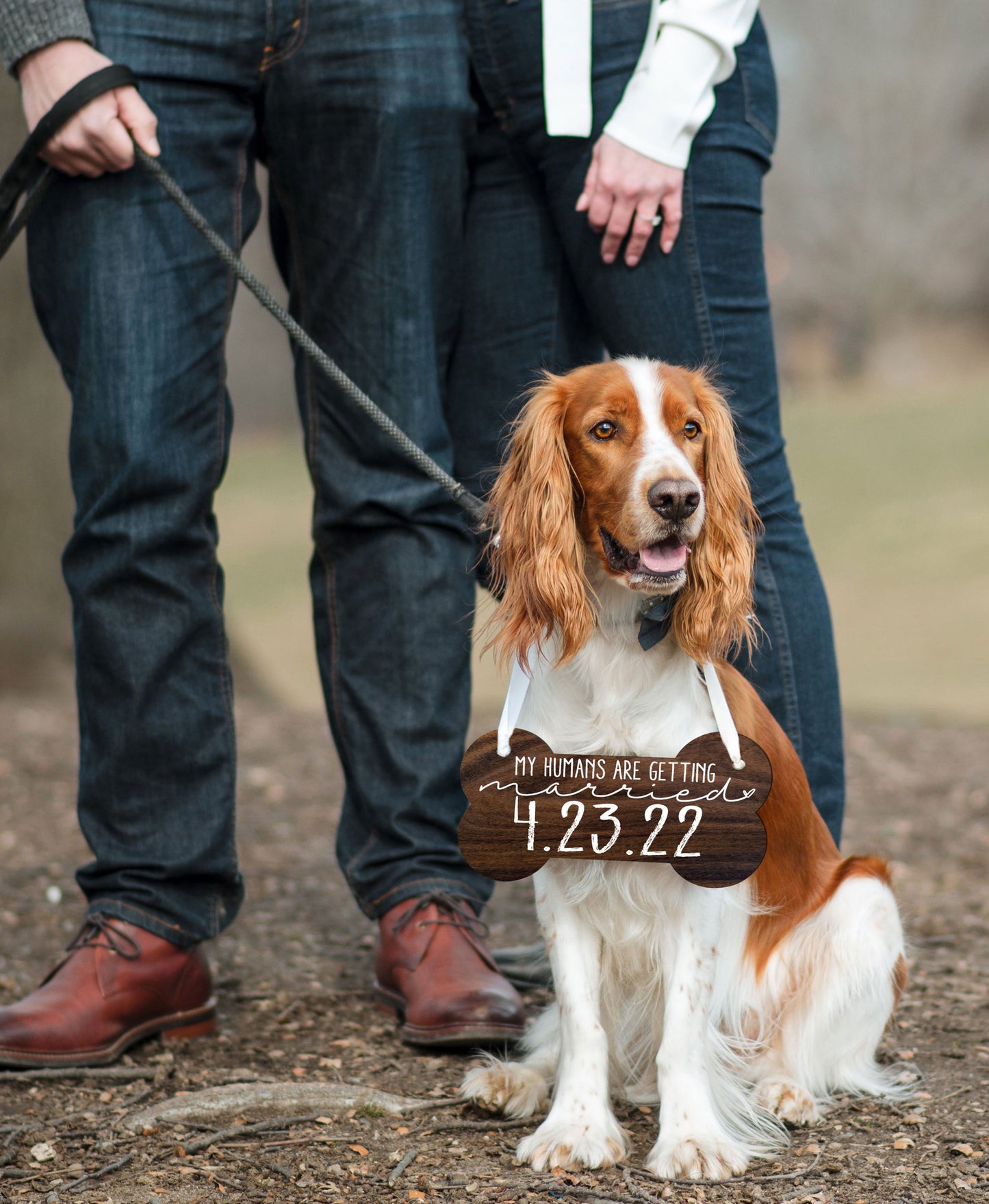 Pet Sign for Engagement Save the Date Photography - Wedding Decor Gifts