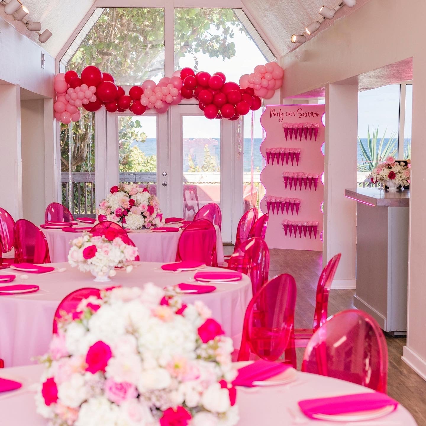 Cotton Candy Wall Rental