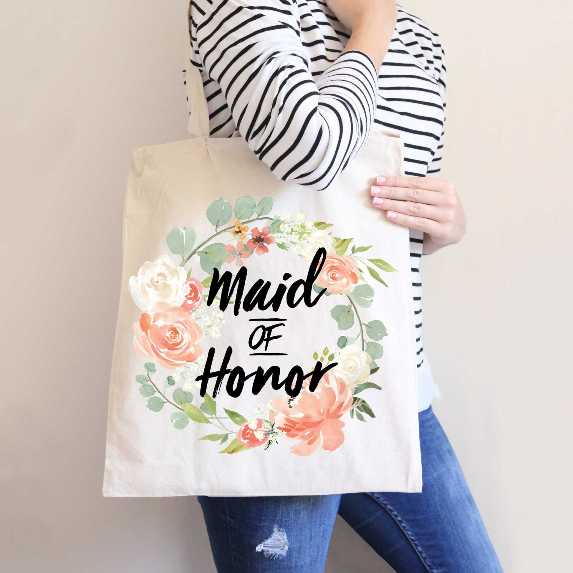 Bridal Party Tote Bags - Wedding Decor Gifts