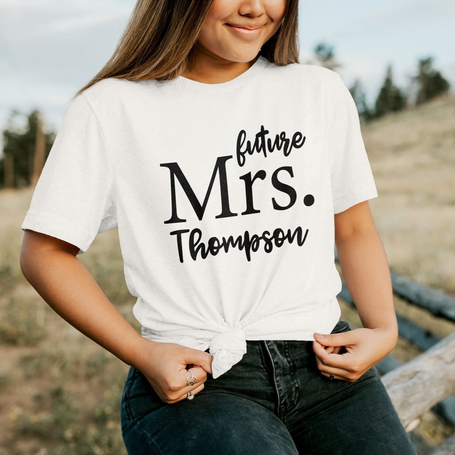 Future Mrs Shirt Personalized - Wedding Decor Gifts