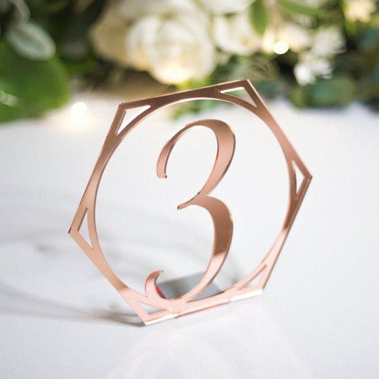 Fairytale Wedding Table Numbers - Wedding Decor Gifts