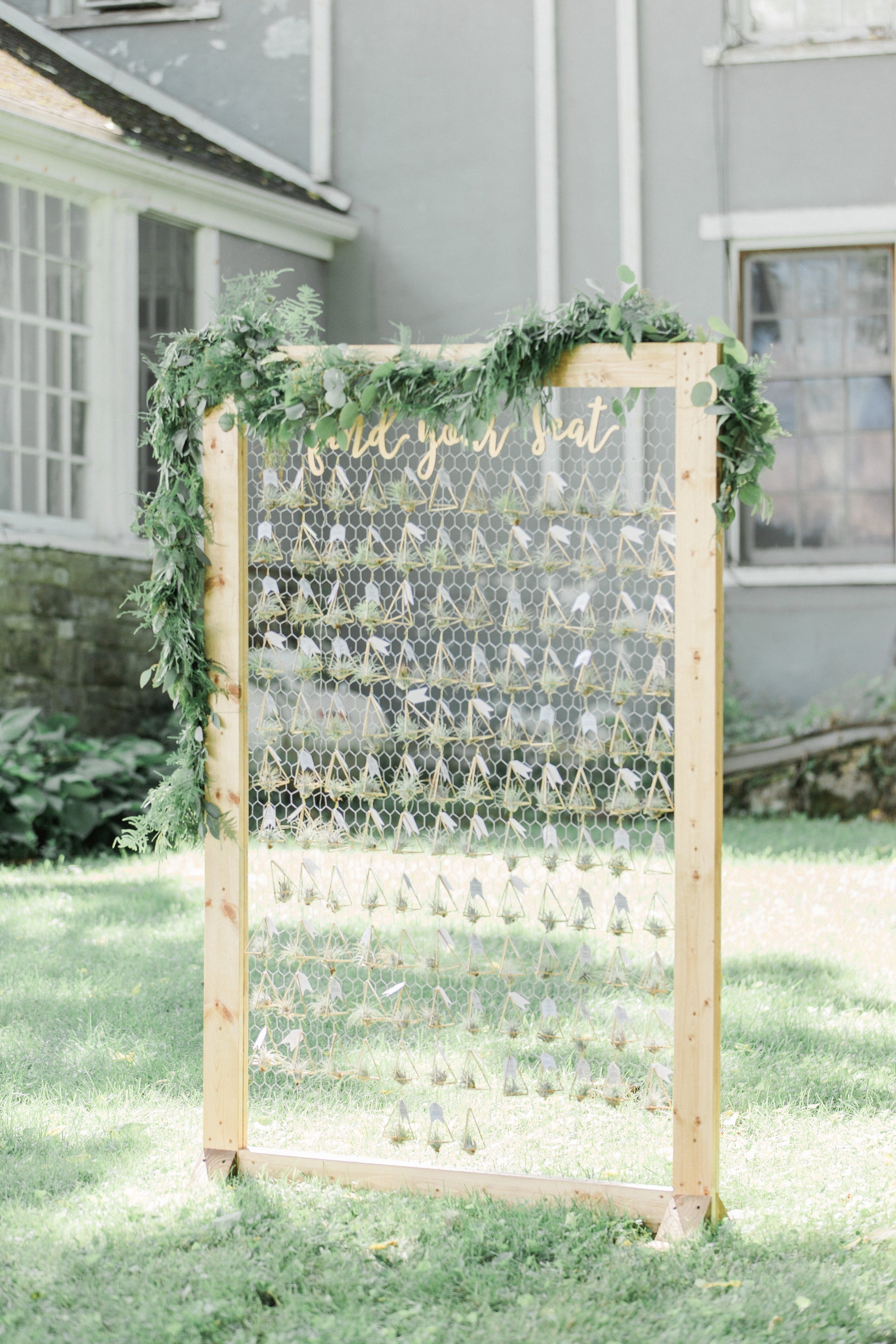 Find Your Seat Escort Card Signs - Wedding Decor Gifts