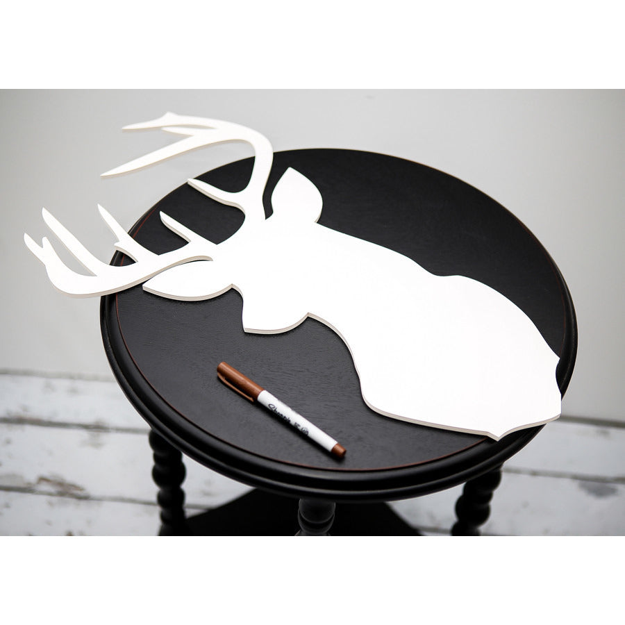 Buck Silhouette Guestbook - Wedding Decor Gifts