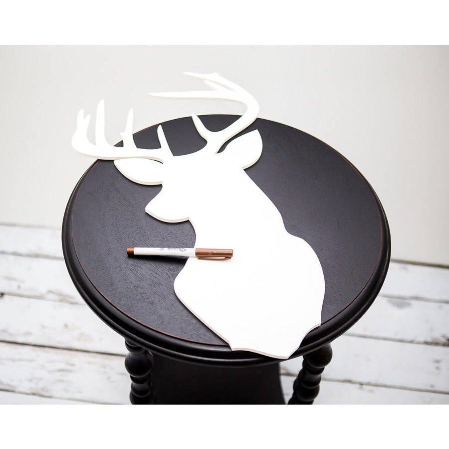 Buck Silhouette Guestbook - Wedding Decor Gifts