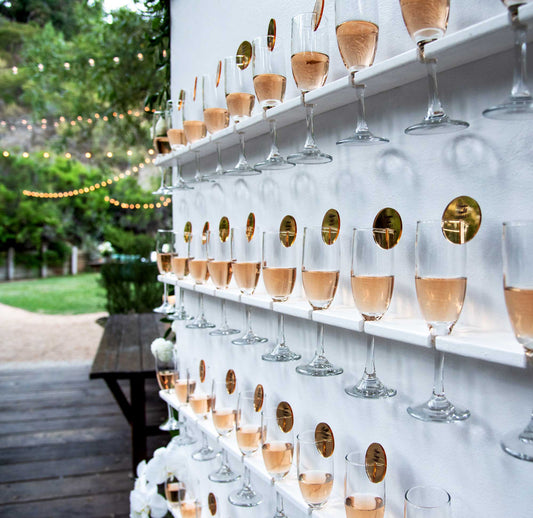 Drink Tags Champagne Glass Place Cards