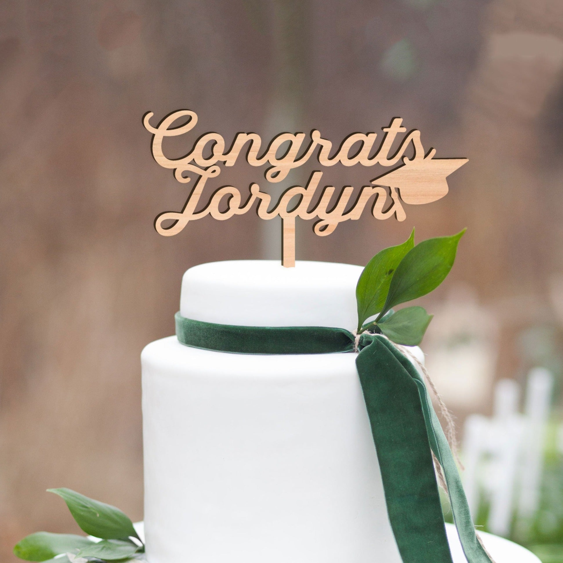 Graduation Cake Topper for Graduation Party - Wedding Decor Gifts