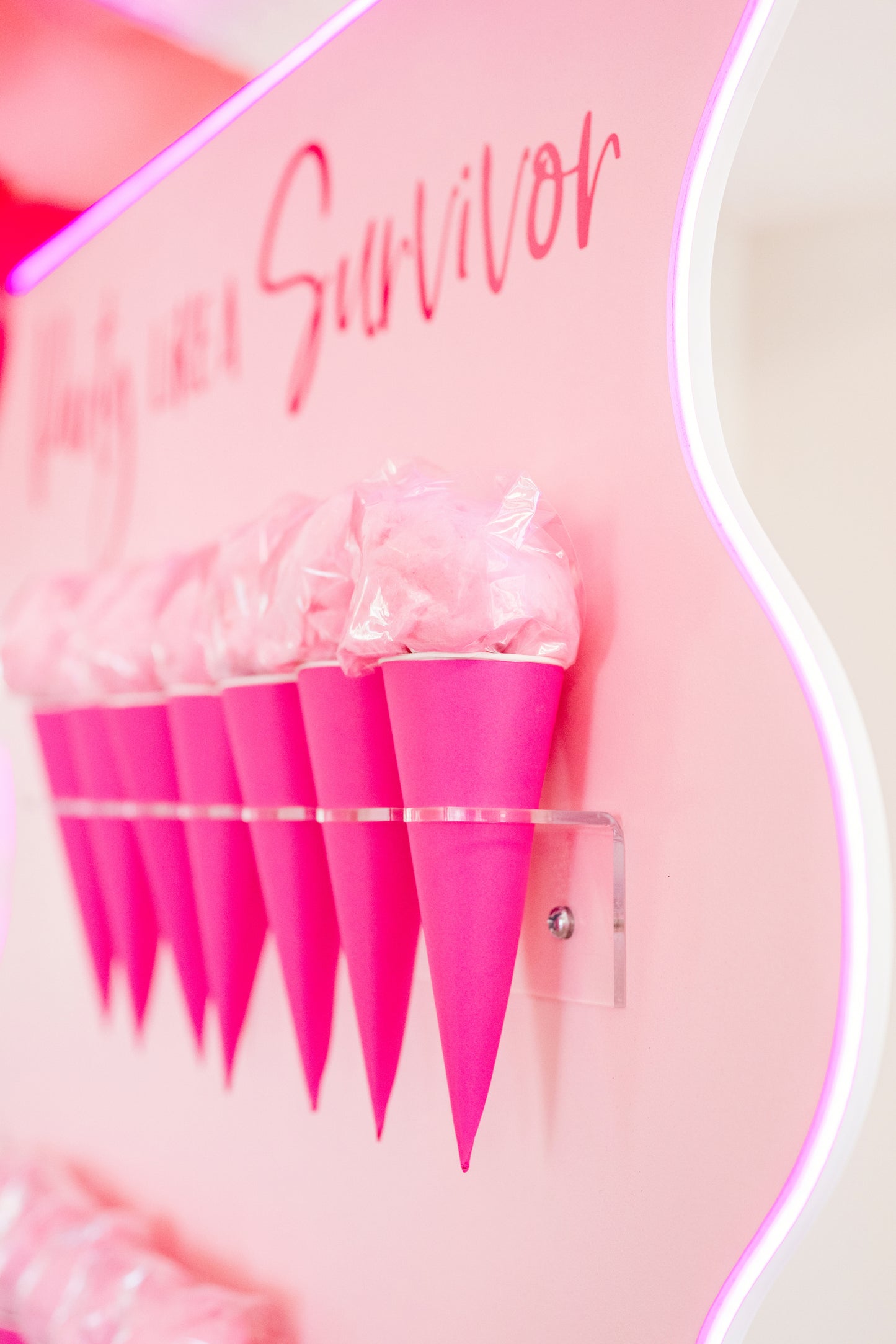 Cotton Candy Wall Rental