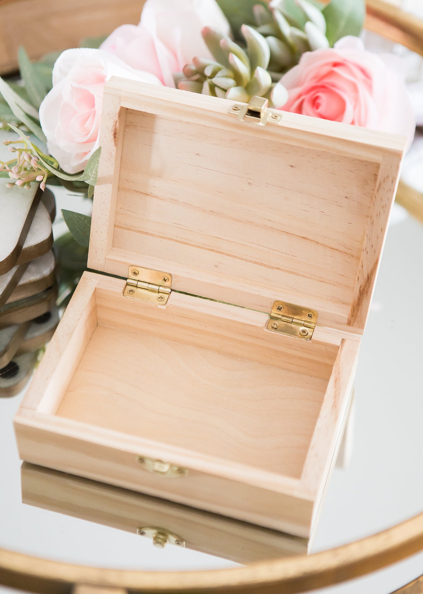 Flower Girl or Bridesmaids Gift Box - Wedding Decor Gifts