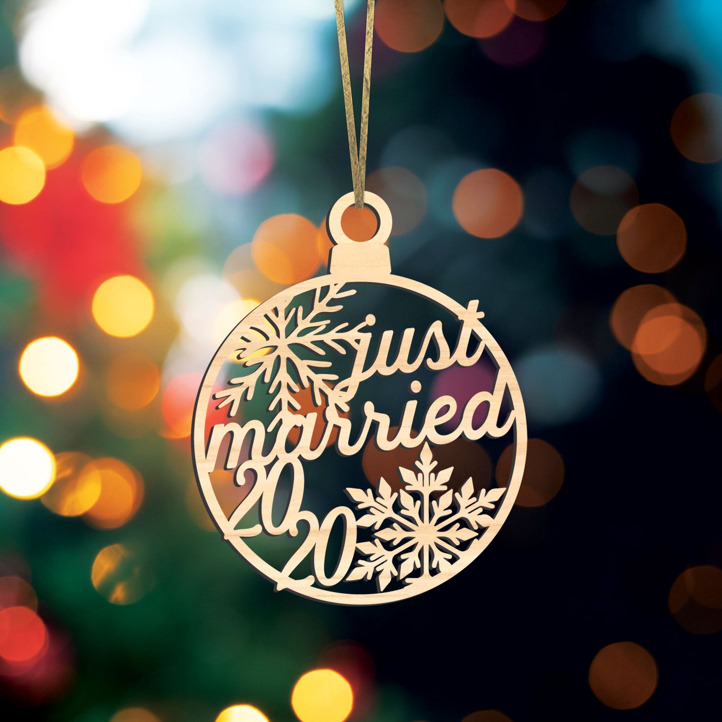 First Christmas for Newlyweds Ornament