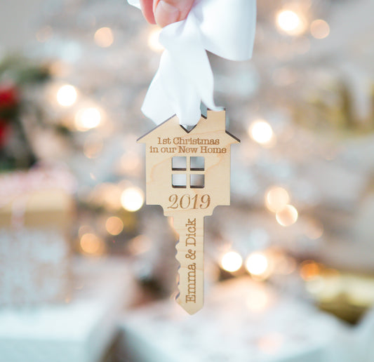 Our First Home Christmas Ornament - Wedding Decor Gifts