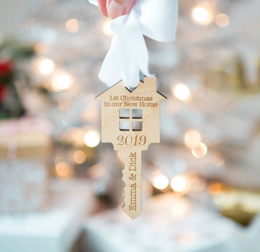 Our First Home Christmas Ornament - Wedding Decor Gifts