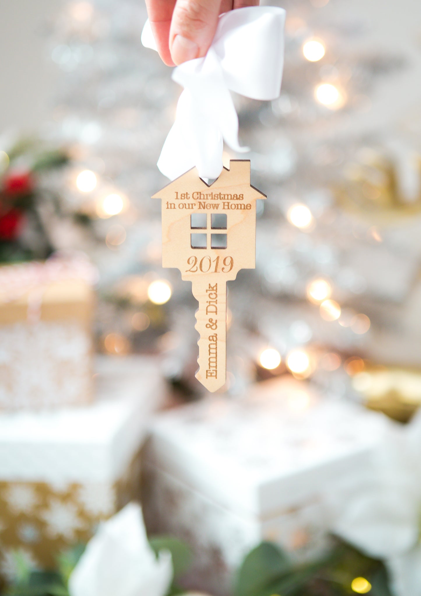 Our First Home Christmas Ornament - Wedding Decor Gifts