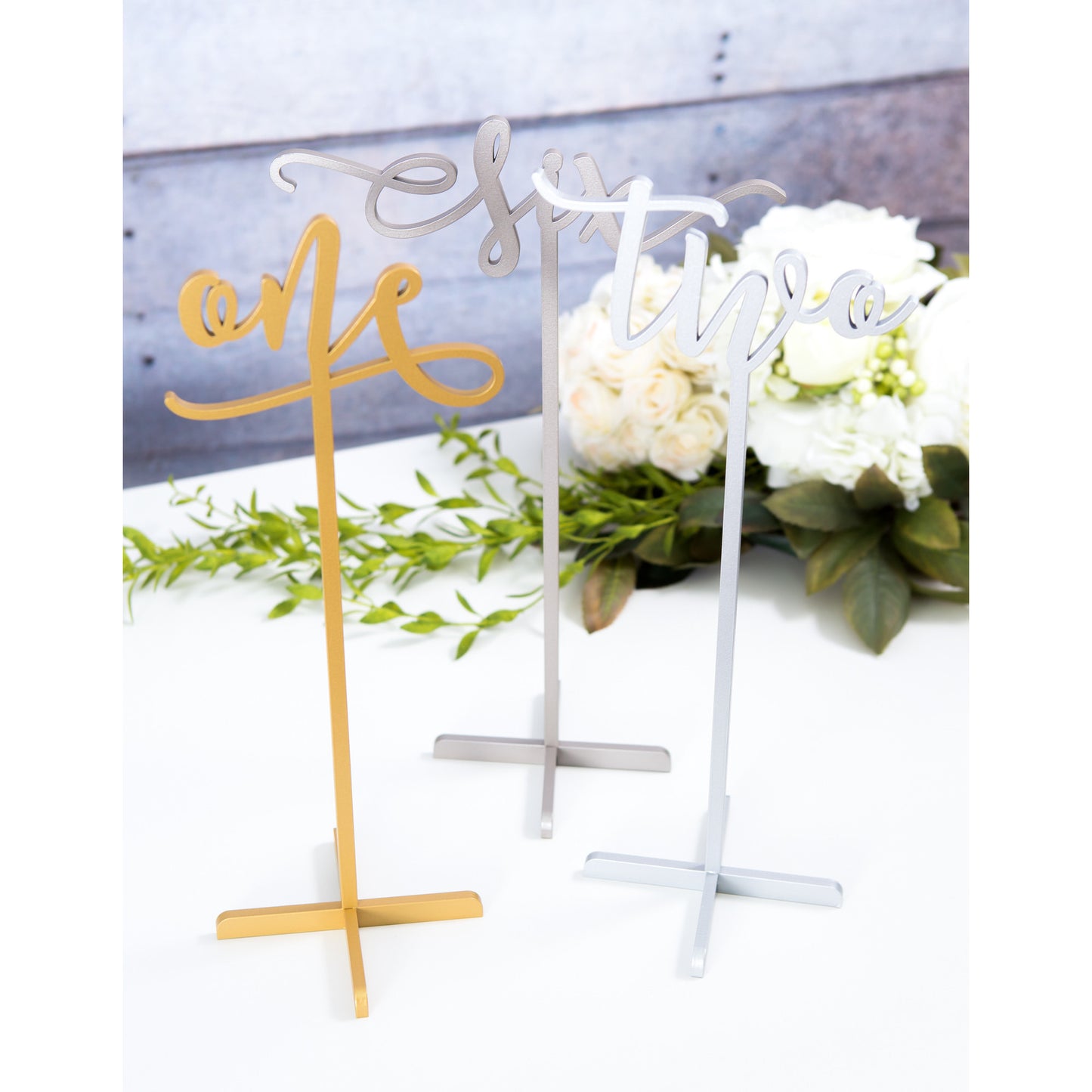 Tall Standing Table Numbers - Wedding Decor Gifts